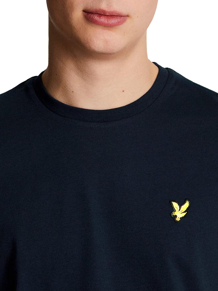 Plain T-Shirt Lyle & Scott T-shirt Uomo Ts400vog Blu