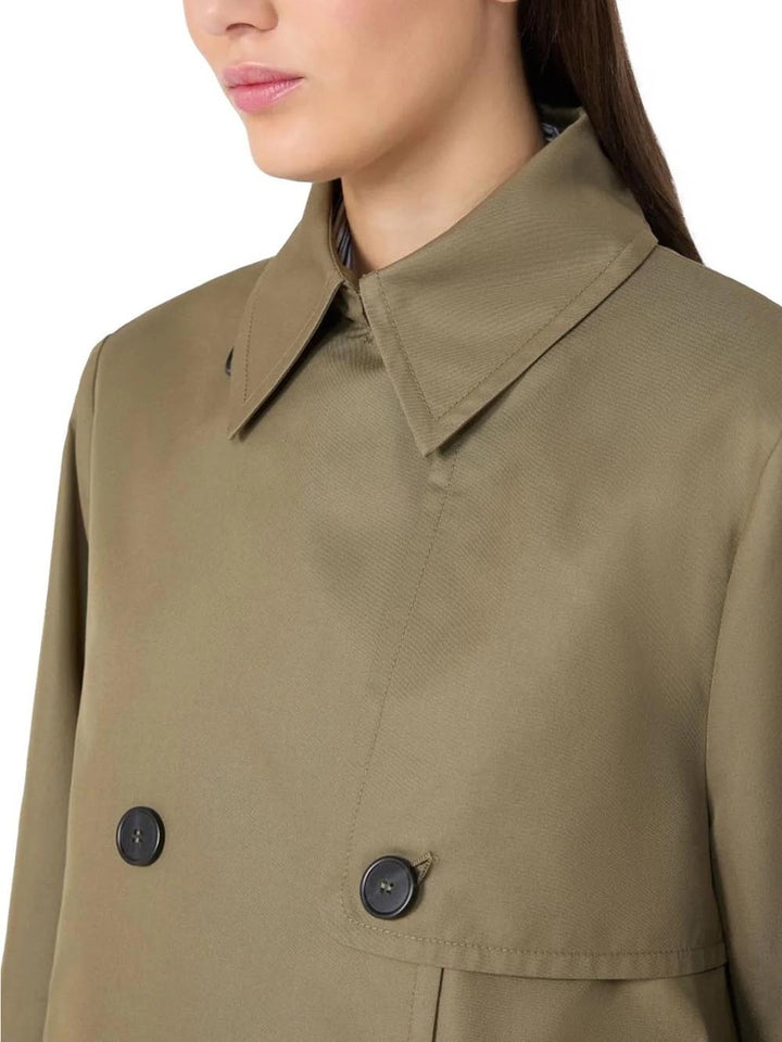 WKDBIGLIA Max Mara Weekend Trench Donna 2615021051 Verde