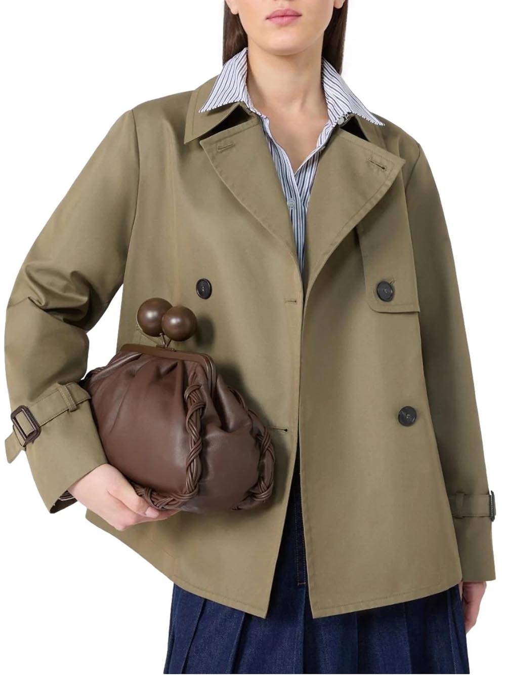 WKDBIGLIA Max Mara Weekend Trench Donna 2615021051 Verde