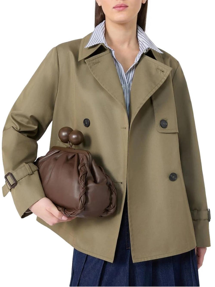 WKDBIGLIA Max Mara Weekend Trench Donna 2615021051 Verde