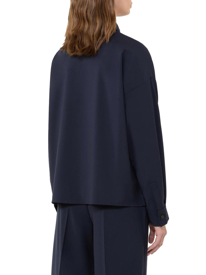 WKDMULINO Max Mara Weekend Camicia Donna 2615041021 Blu