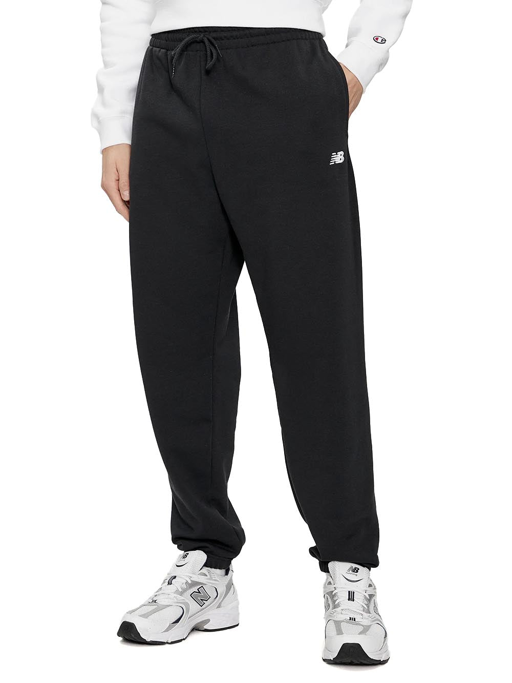 sport essentials french terry New Balance Tuta Uomo Mp41519 Nero