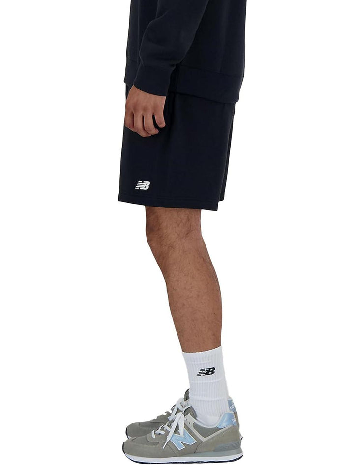 sport essentials french terry New Balance Short Uomo Ms41520 Nero