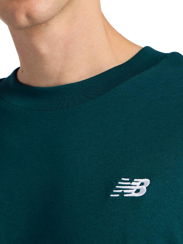 sport essentials cotton New Balance T-shirt Uomo Mt41509 Verde