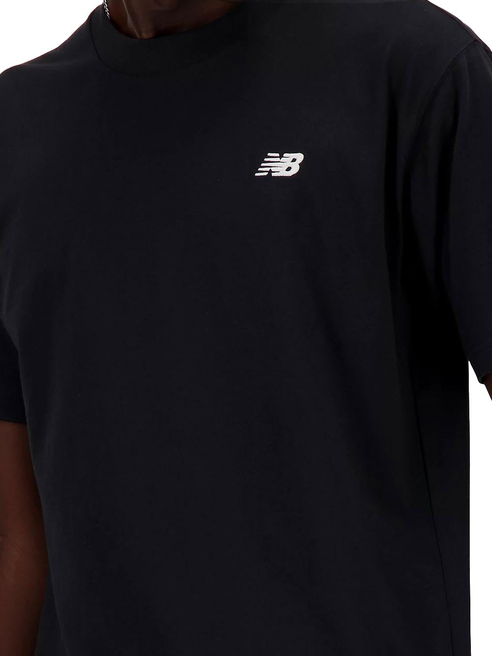 sport essentials cotton New Balance T-shirt Uomo Mt41509 Nero