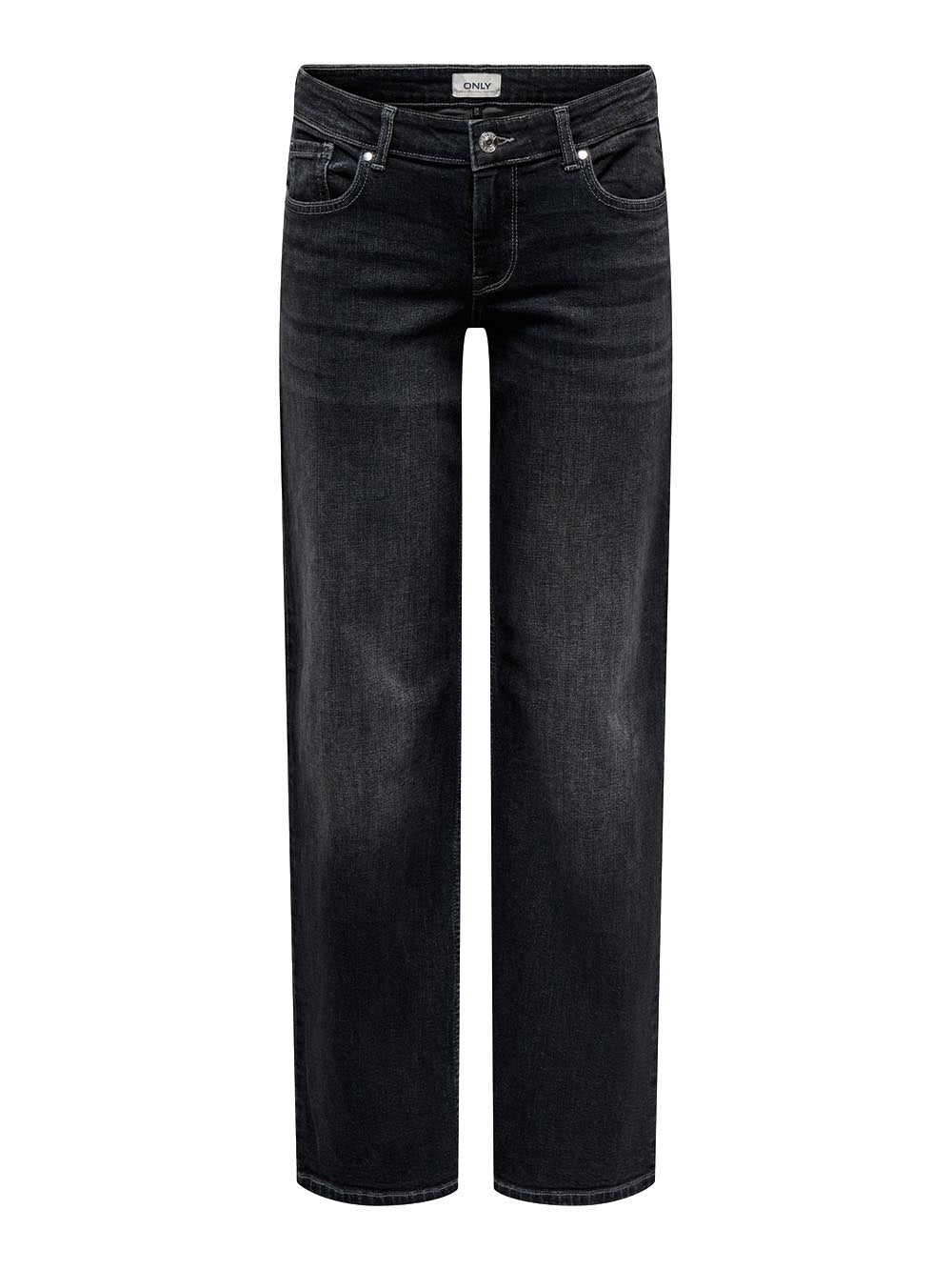 judy-o lw wide leg Only Jeans Donna 15346268 Nero