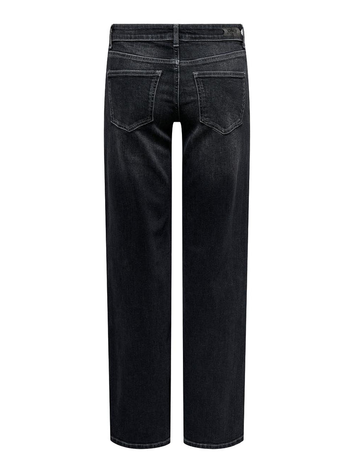 judy-o lw wide leg Only Jeans Donna 15346268 Nero