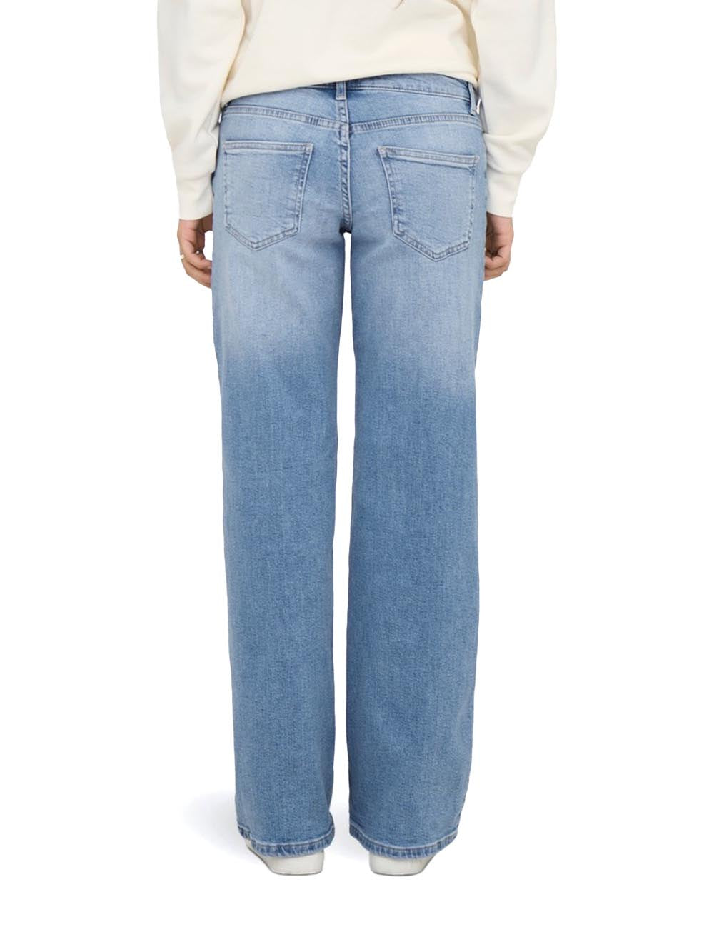 judy-o lw wide leg Only Jeans Donna 15358455 Chiaro