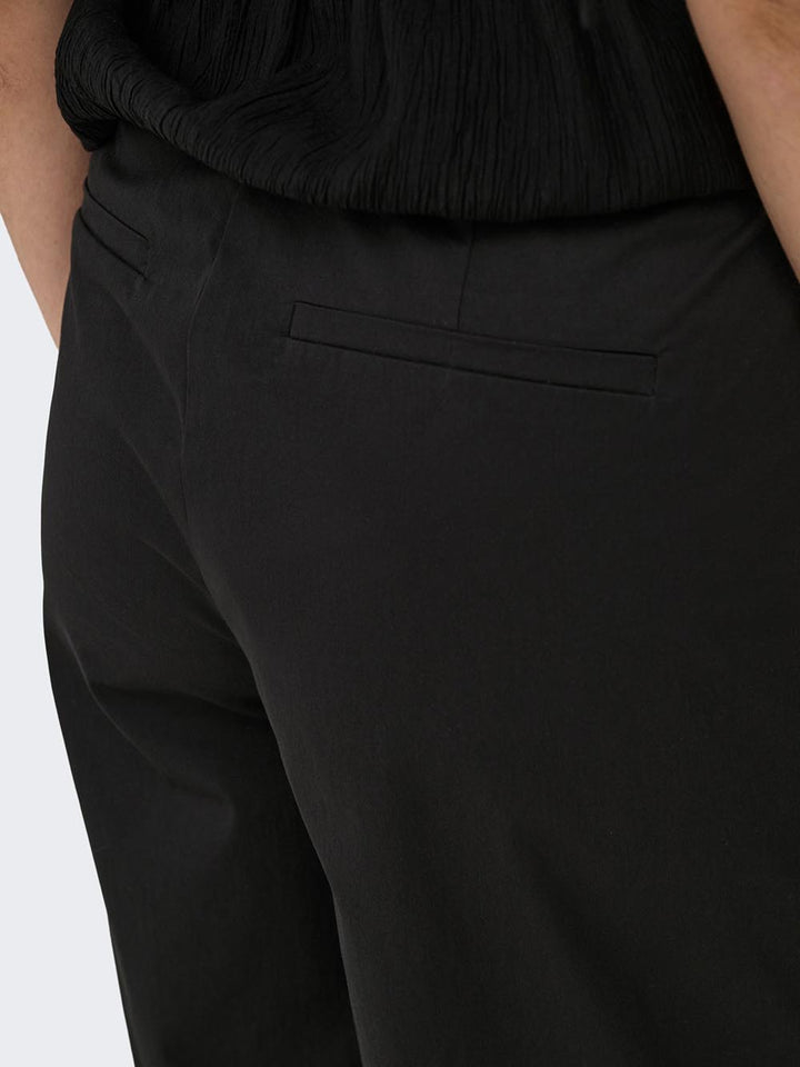 tanny mw pleat culotte Only Pantalone Donna 15364078 Nero