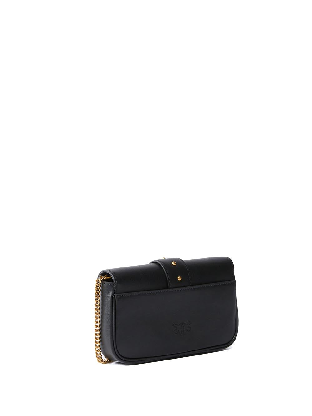 LOVE ONE POCKET C VITELLO SETA Pinko Borsa a Tracolla Donna 100061 A0f1 Nero