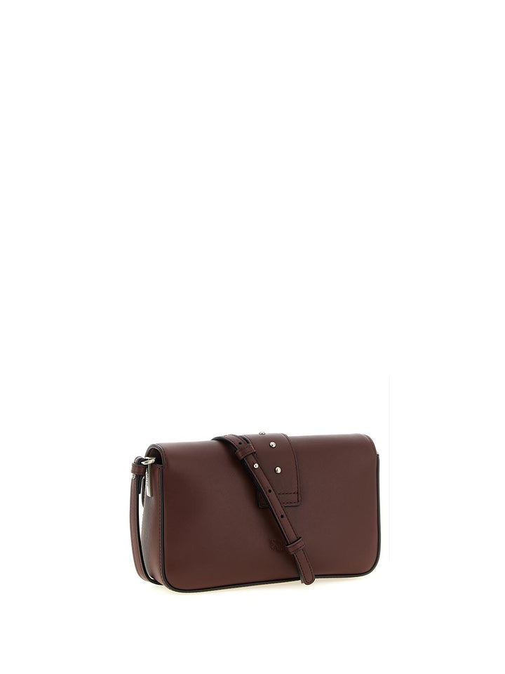 LOVE ONE MINI SLOUCHY FL VITEL Pinko Borsa a Tracolla Donna 104340 A0qo Bordeaux