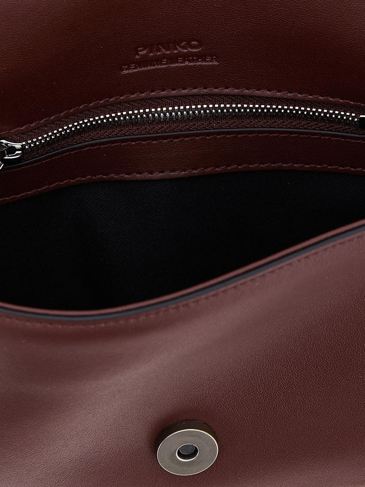 LOVE ONE MINI SLOUCHY FL VITEL Pinko Borsa a Tracolla Donna 104340 A0qo Bordeaux