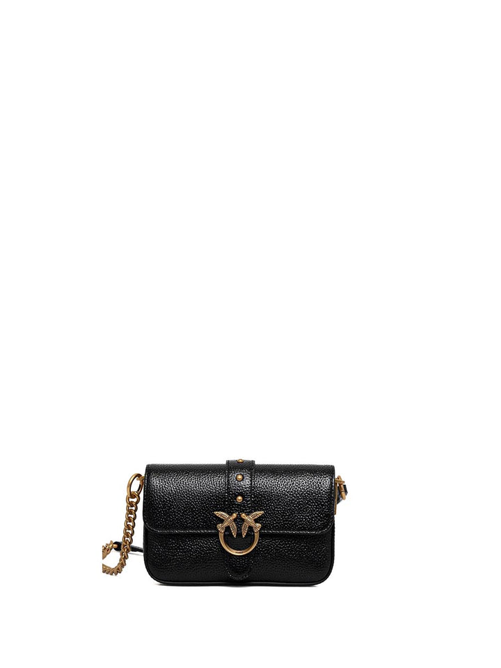 LOVE ONE SLOUCHY BABY BOTTALAT Pinko Borsa a Tracolla Donna 105353 A2x6 Nero