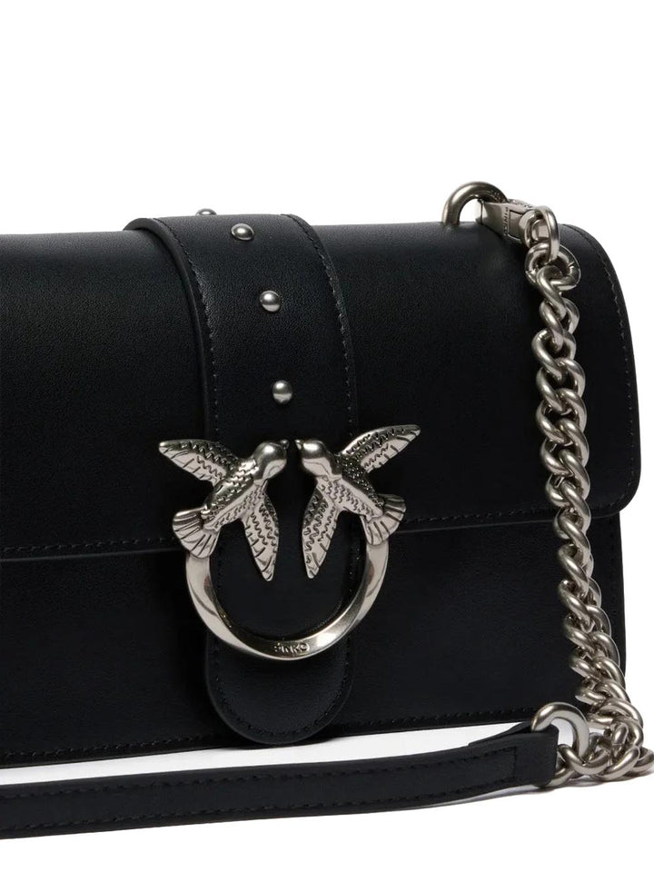 LOVE ONE MINI ST. CL VITELLO S Pinko Borsa a Tracolla Donna 105856 A0f1 Nero