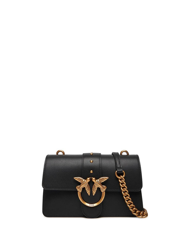 LOVE ONE MINI ST. CL VITELLO S Pinko Borsa a Tracolla Donna 105856 A0f1 Nero