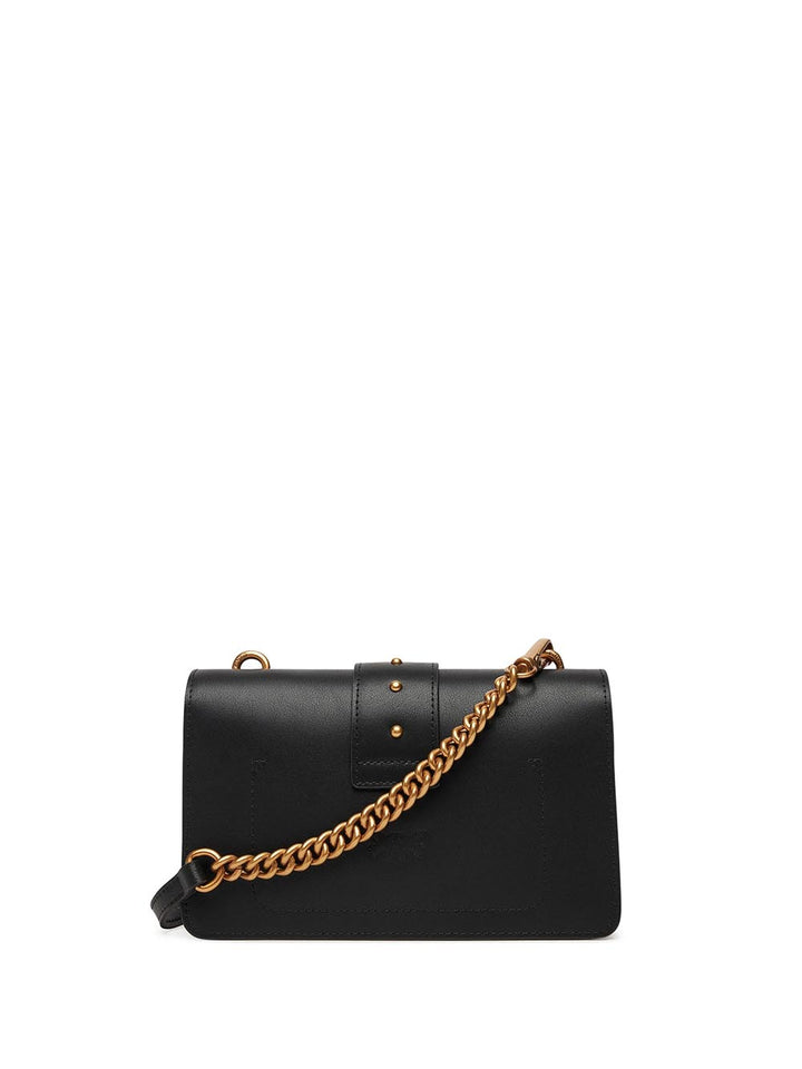 LOVE ONE MINI ST. CL VITELLO S Pinko Borsa a Tracolla Donna 105856 A0f1 Nero