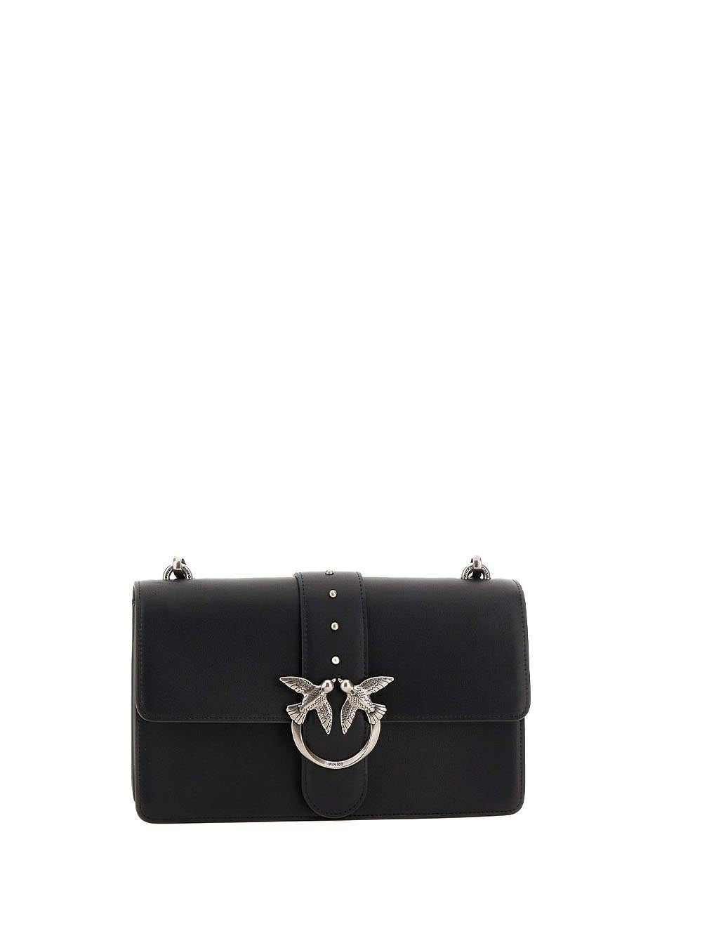 LOVE ONE CLASSIC ST. CL VITELL Pinko Borsa a Tracolla Donna 105857 A0f1 Nero