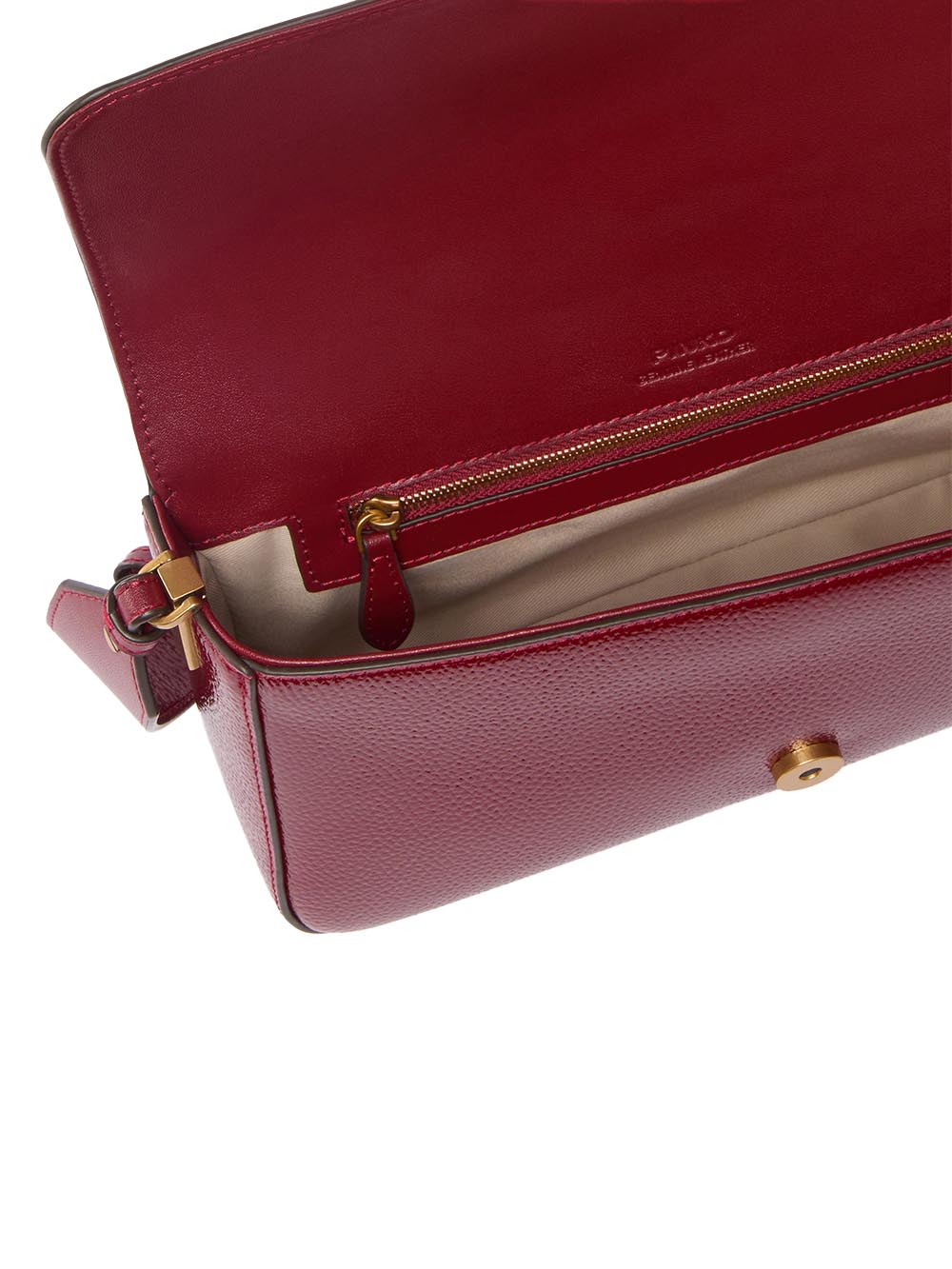 LOVE ONE SLOUCHY CLASSIC MEZZO Pinko Borsa a Tracolla Donna 106243 A2x6 Rosso scuro