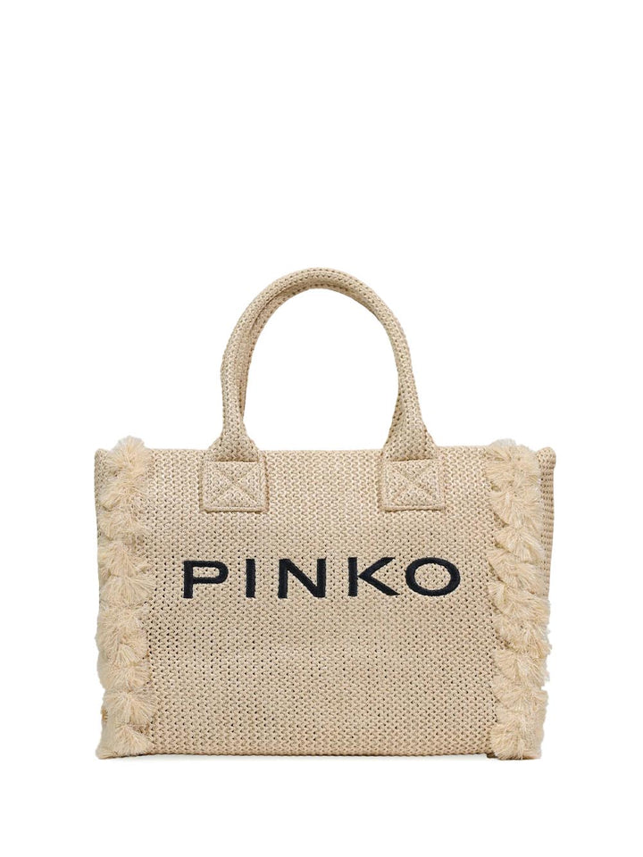 BEACH SHOPPER RAFIA Pinko Borsa Shopper Donna 106673 A39y Beige