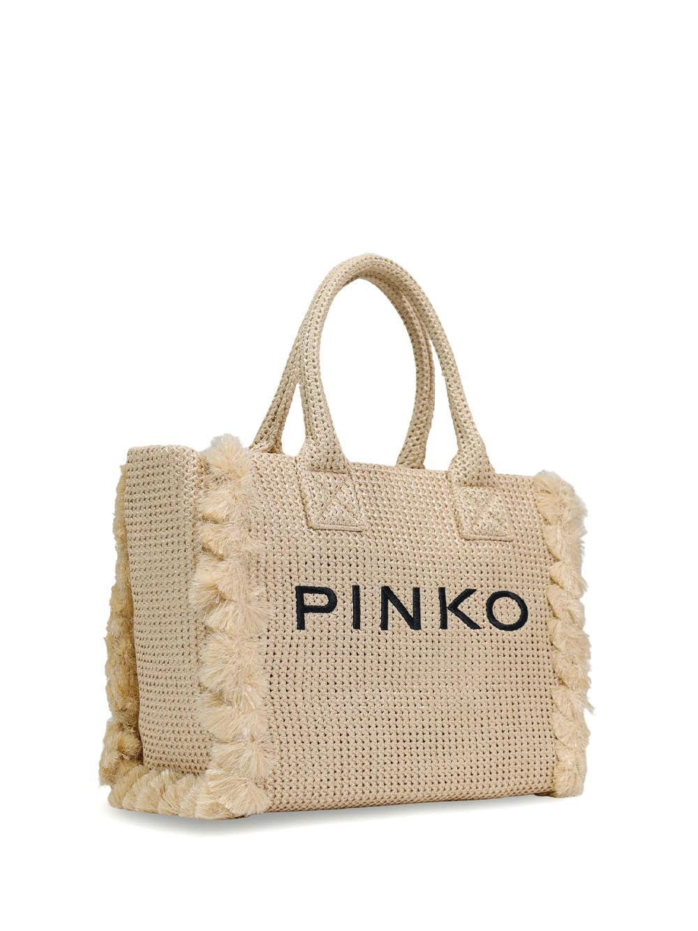 BEACH SHOPPER RAFIA Pinko Borsa Shopper Donna 106673 A39y Beige