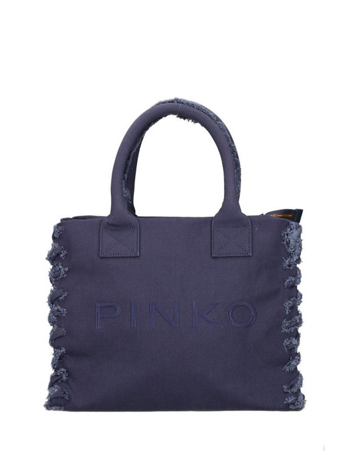 BEACH SHOPPER CANVAS Pinko Borsa Shopper Donna 106673 A3a4 Viola