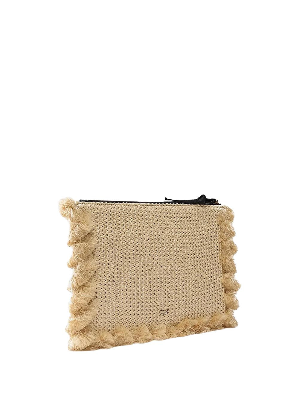flat handle rafia Pinko Pochette Donna 106718 A39y Beige