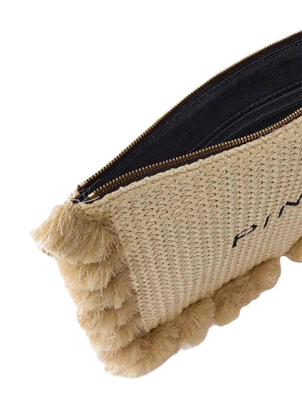 flat handle rafia Pinko Pochette Donna 106718 A39y Beige