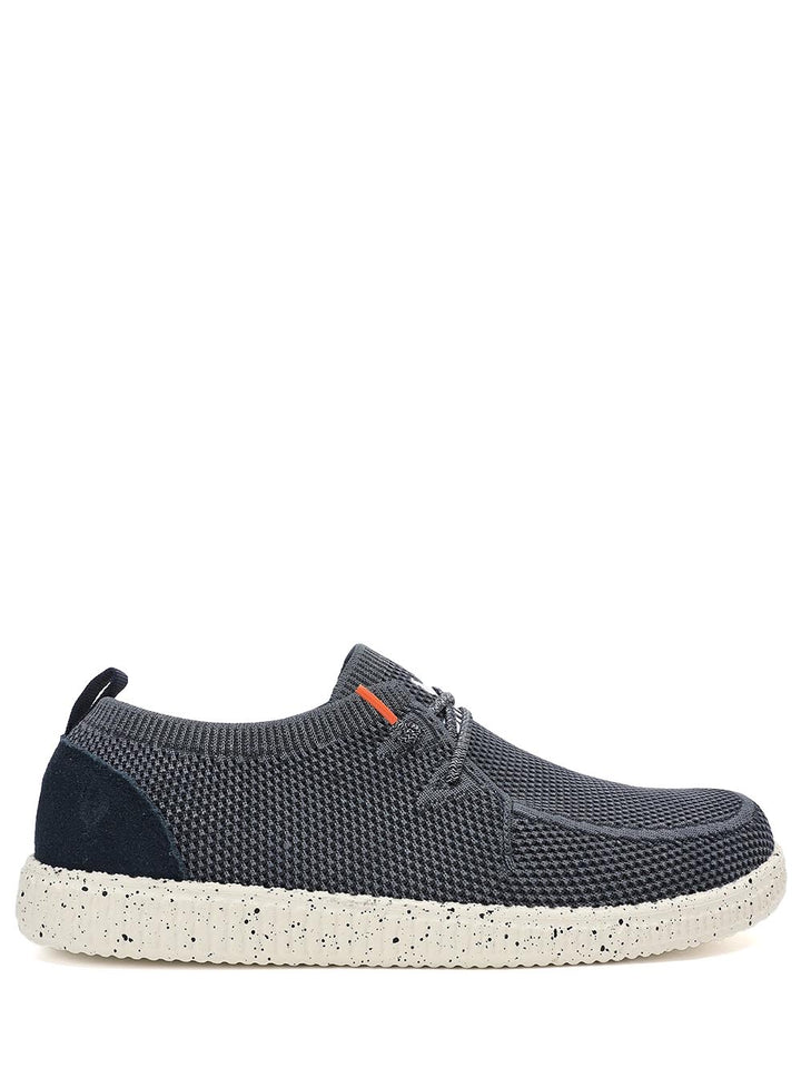 wallabi PITAS Scarpa Uomo Wp150 Fly Washed Blu marino