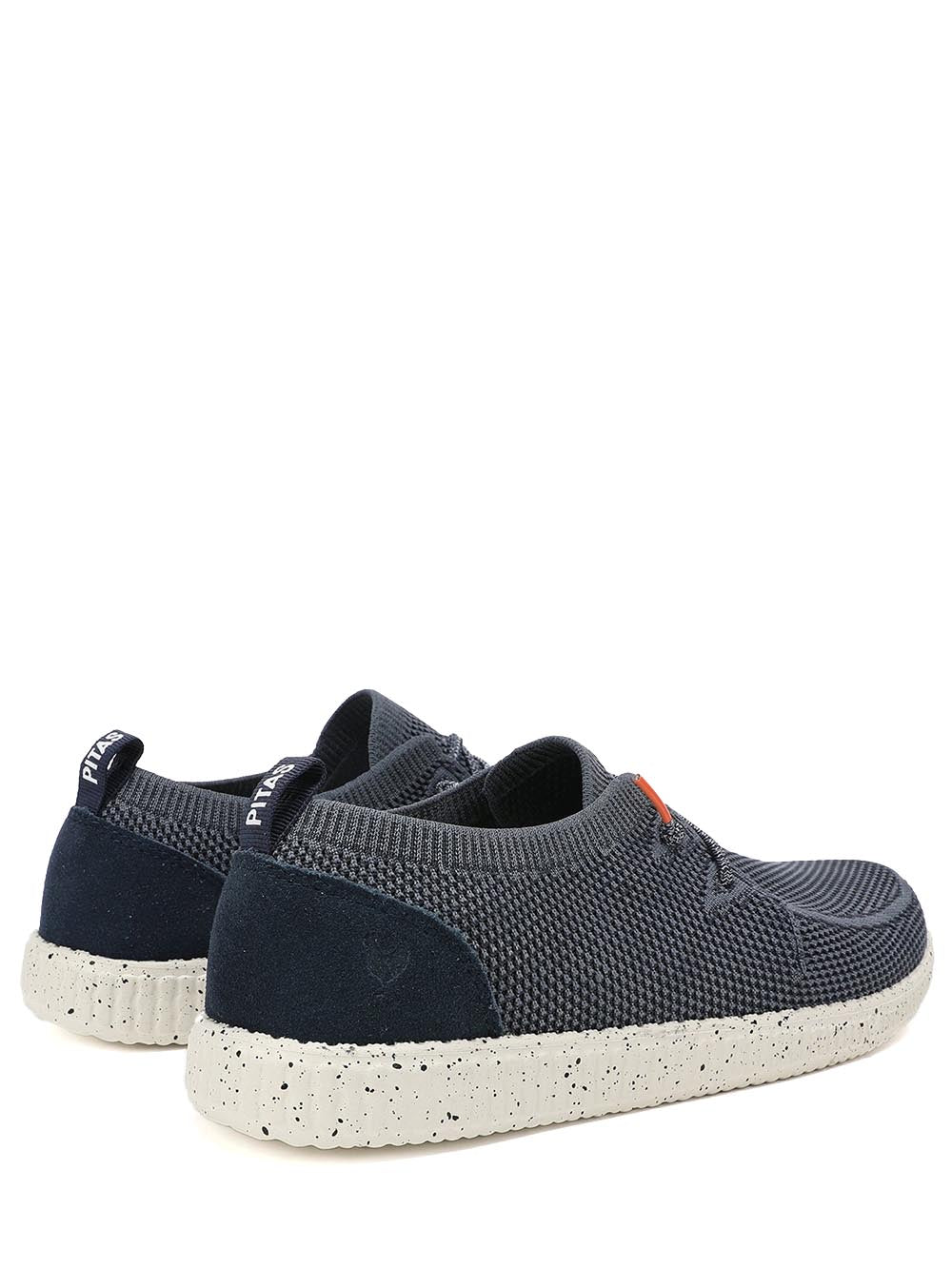 wallabi PITAS Scarpa Uomo Wp150 Fly Washed Blu marino