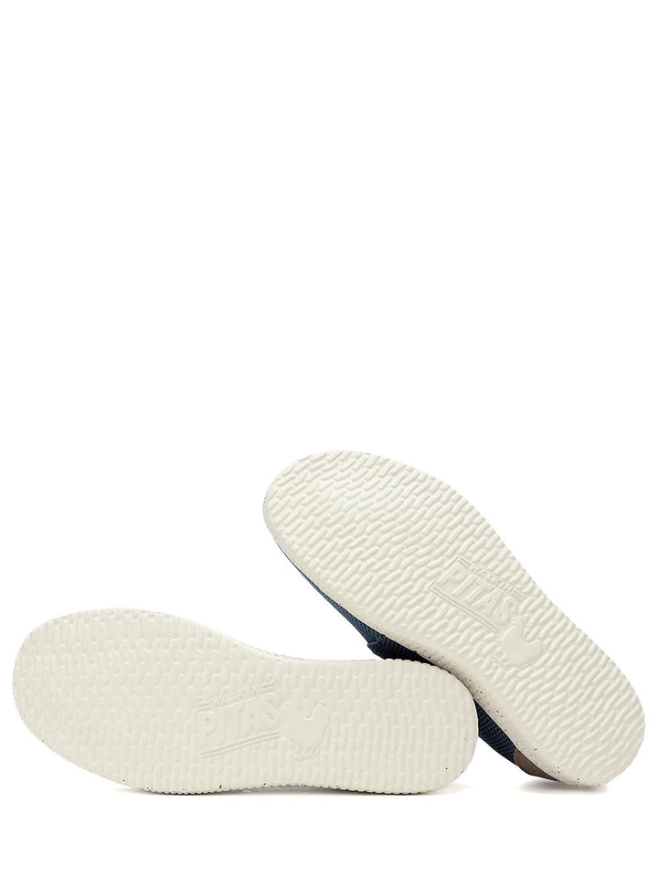 wallabi PITAS Scarpa Uomo Wp150 Fly Washed Blu marino