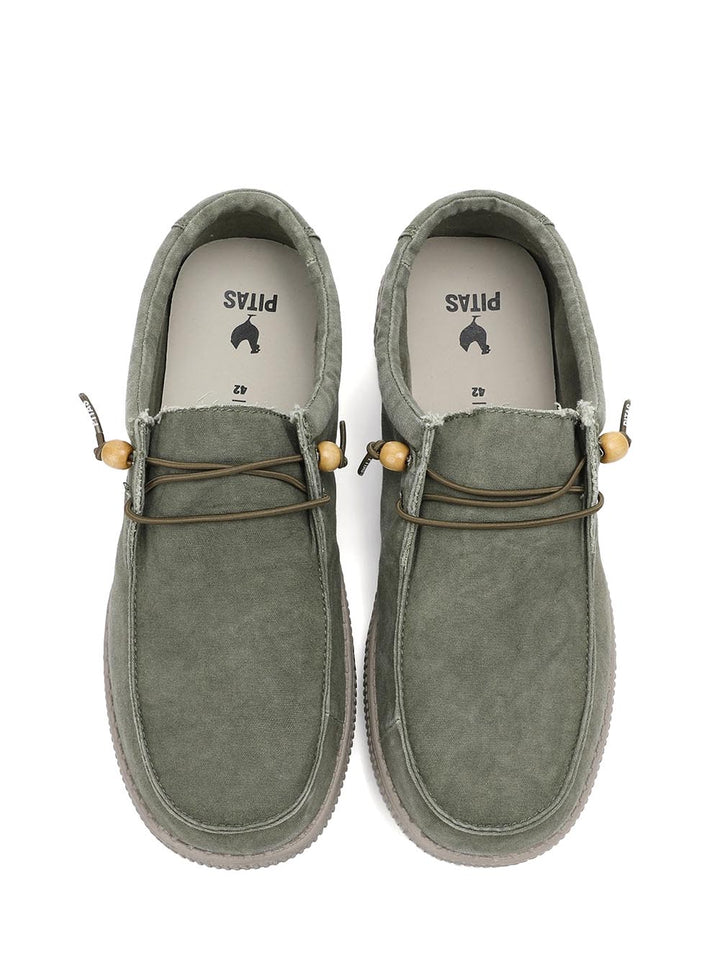 wallabi PITAS Scarpa Uomo Wp150 Washed Kaki