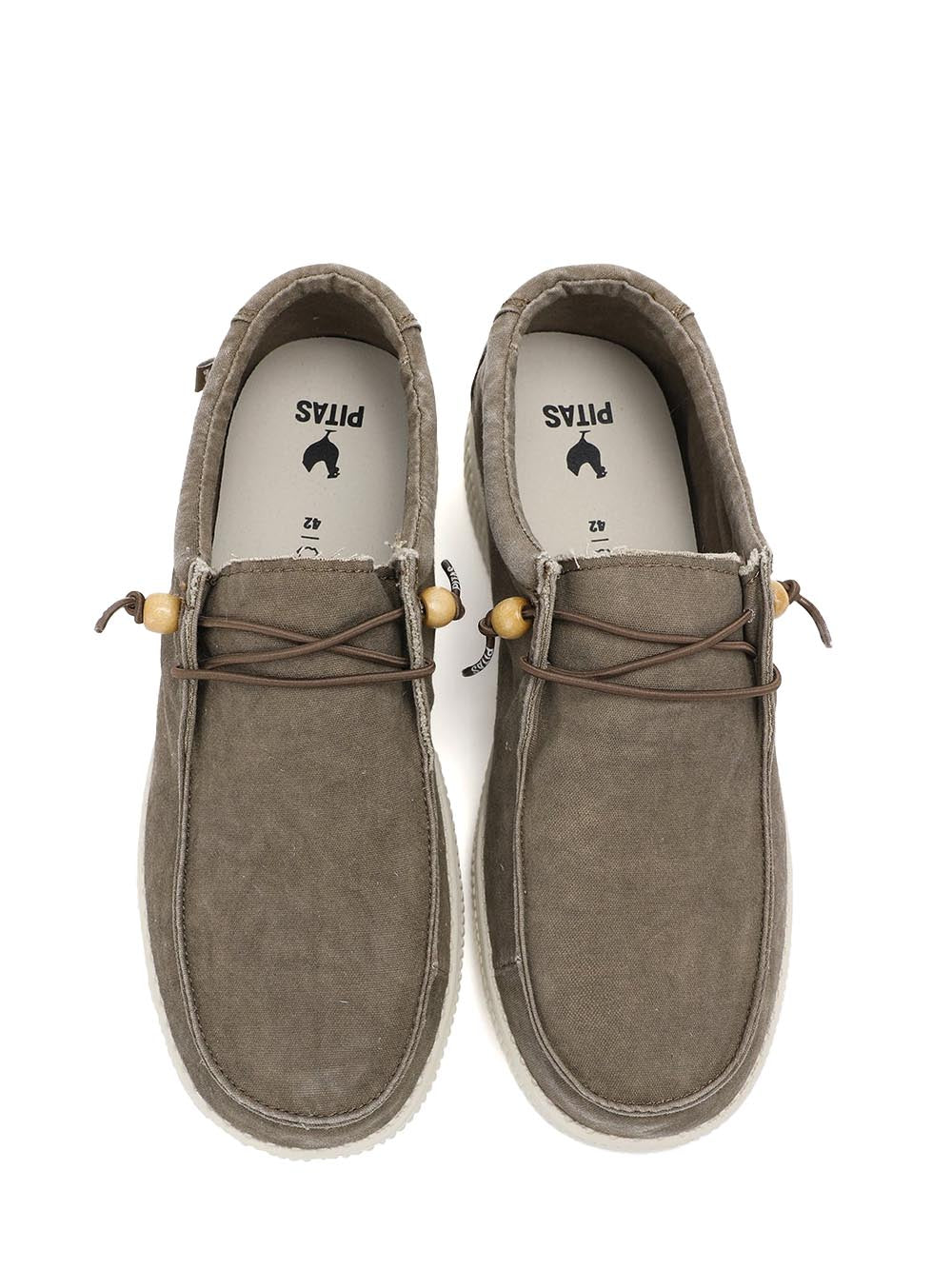 wallabi PITAS Scarpa Uomo Wp150 Washed Taupe