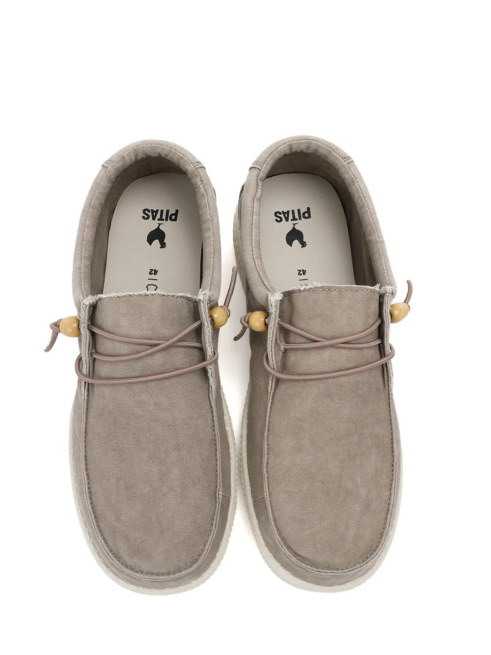wallabi PITAS Scarpa Uomo Wp150 Washed Beige