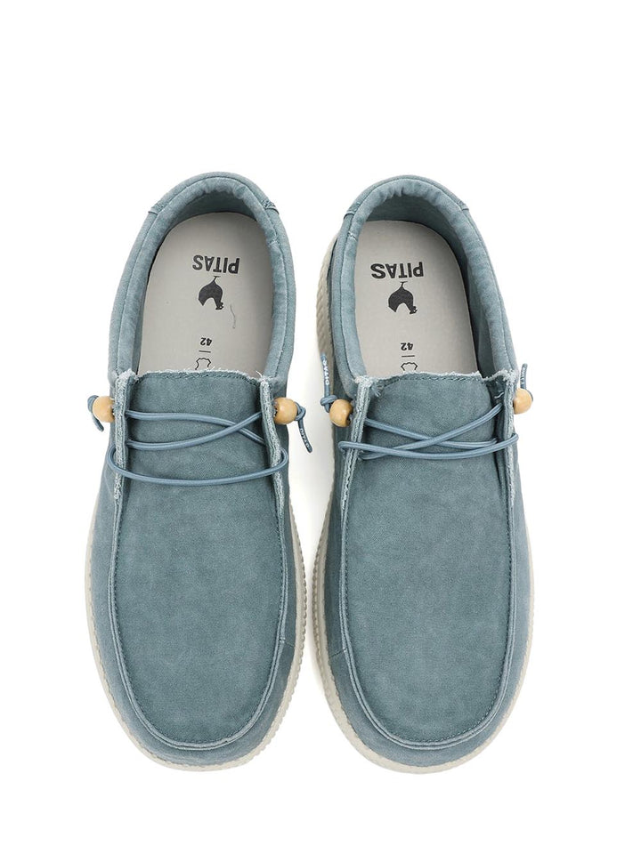 wallabi PITAS Scarpa Uomo Wp150 Washed Verde acqua