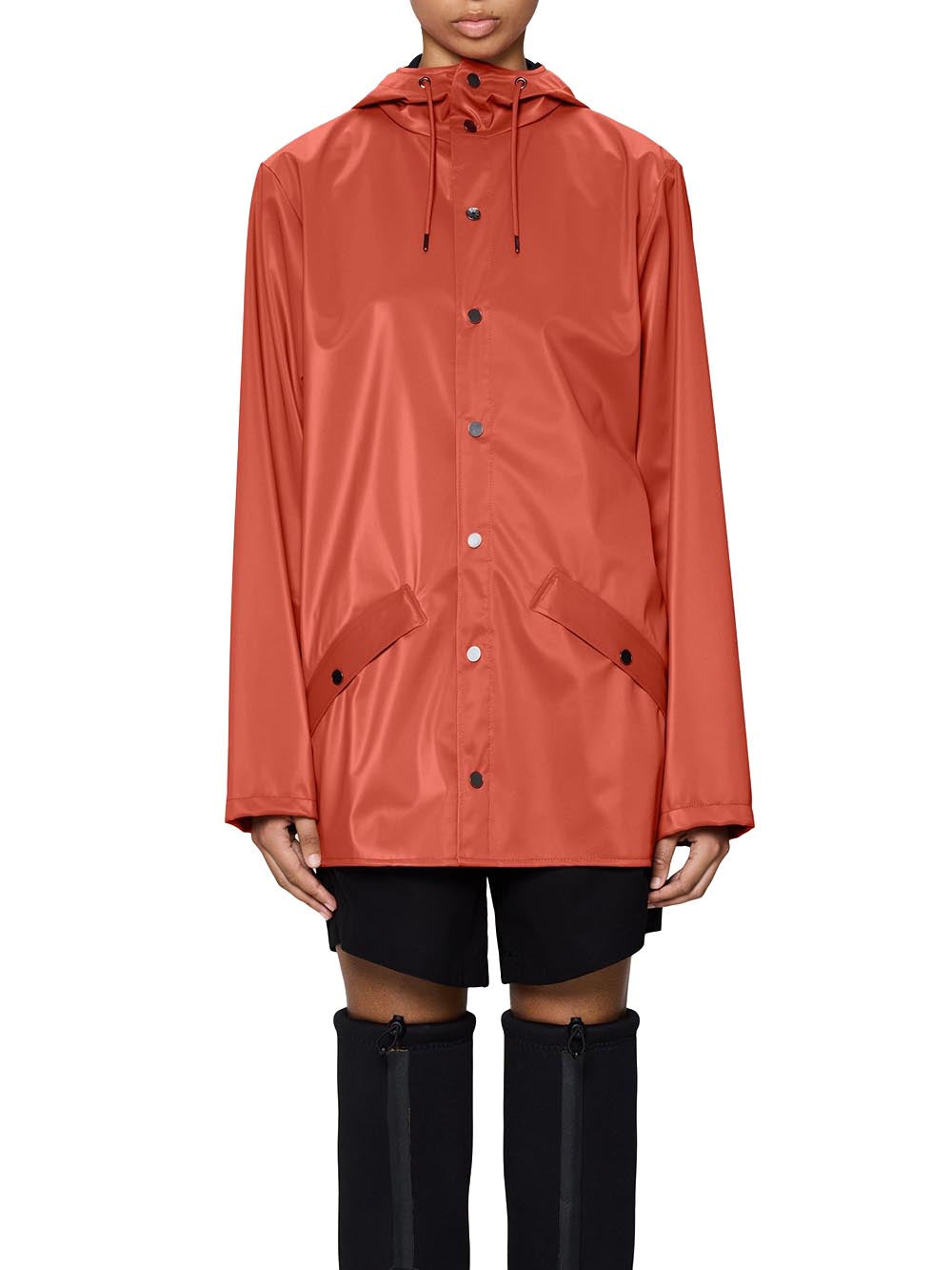 JACKET(W3) Rains Giubbino Unisex 12010 Arancione