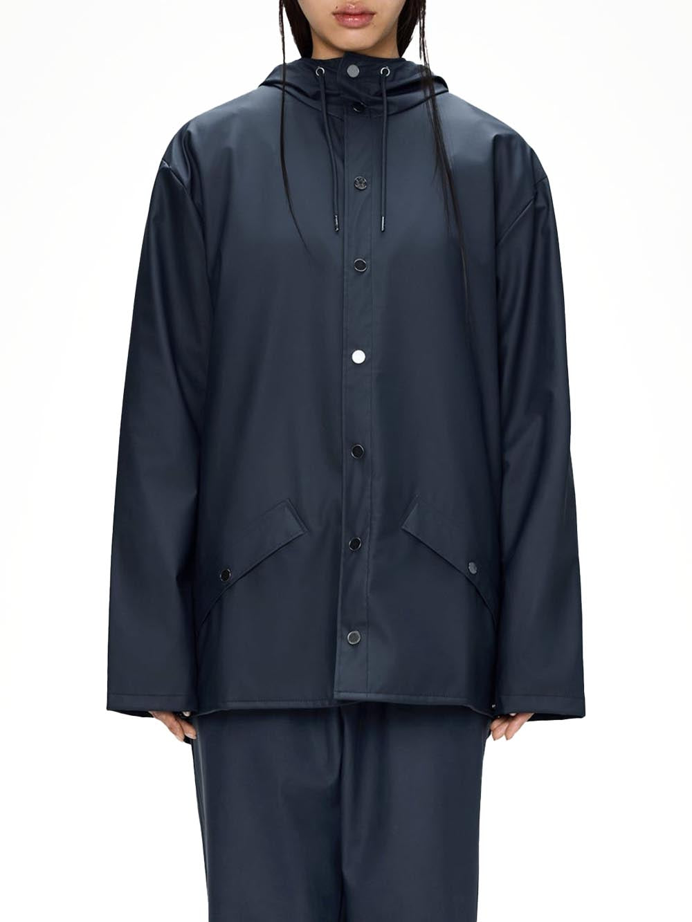 JACKET(W3) Rains Giubbino Unisex 12010 Blu