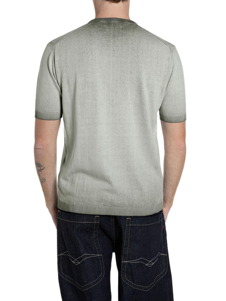 Replay T-shirt Uomo Uk4718.000.g20785a Verde chiaro