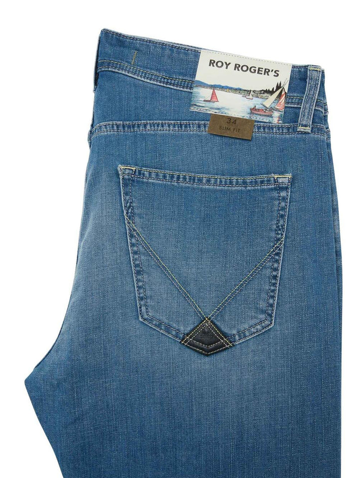 Roy Roger's Jeans Uomo 517 Special Man Rru110 D598 Chiaro