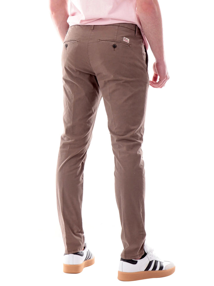 Roy Roger's Pantalone Uomo New Rolf Man Rru013 C925 Marrone
