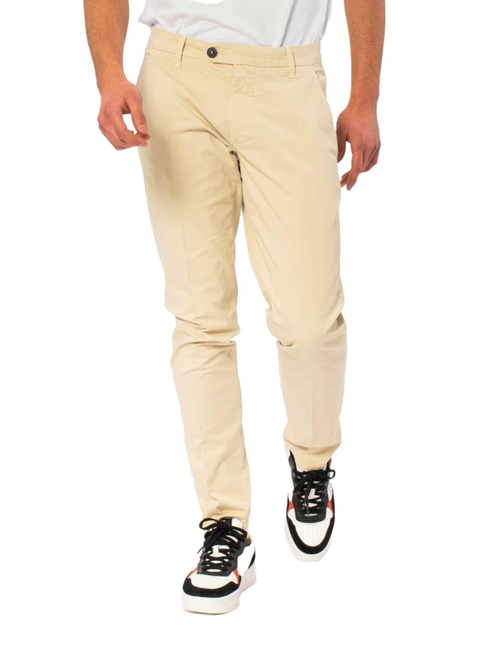 Roy Roger's Pantalone Uomo New Rolf Man Rru013 C925 Beige