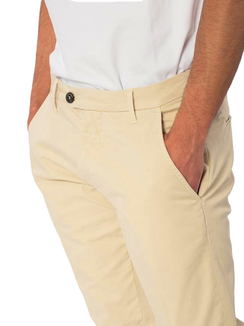 Roy Roger's Pantalone Uomo New Rolf Man Rru013 C925 Beige