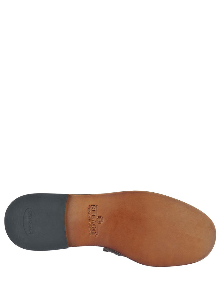 slide fringes woman Sebago Ciabatta Donna 72131jw Marrome