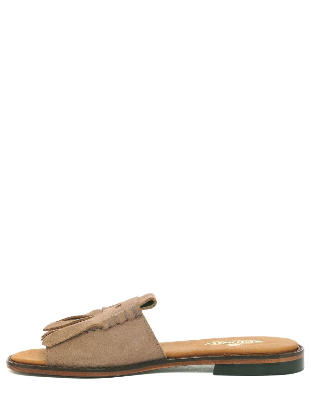 slide fringes woman Sebago Ciabatta Donna 72131jw Beige