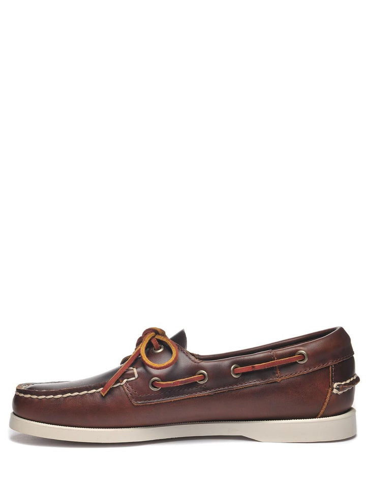 DOCKSIDES PORTLAND WAXED WOMAN Sebago Scarpa da barca Donna 731114w Cuoio