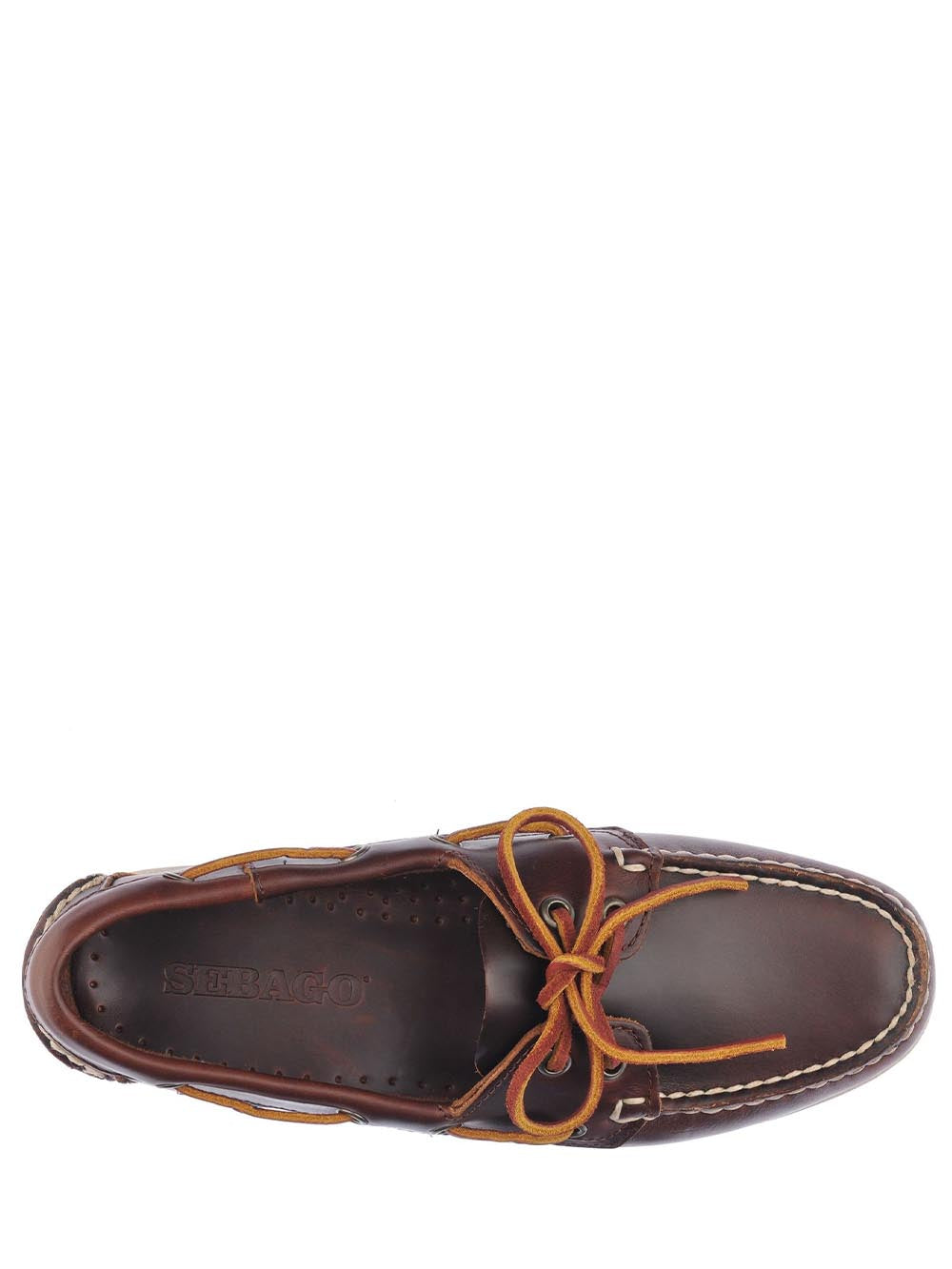 DOCKSIDES PORTLAND WAXED WOMAN Sebago Scarpa da barca Donna 731114w Cuoio