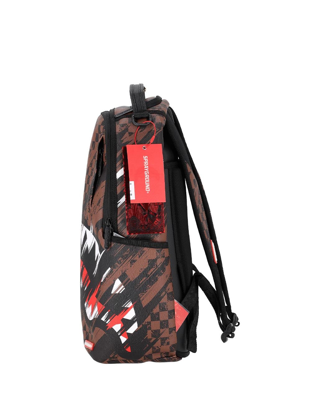 smeared grunge backpack Sprayground Zaino Uomo 910b8556nsz Marrone