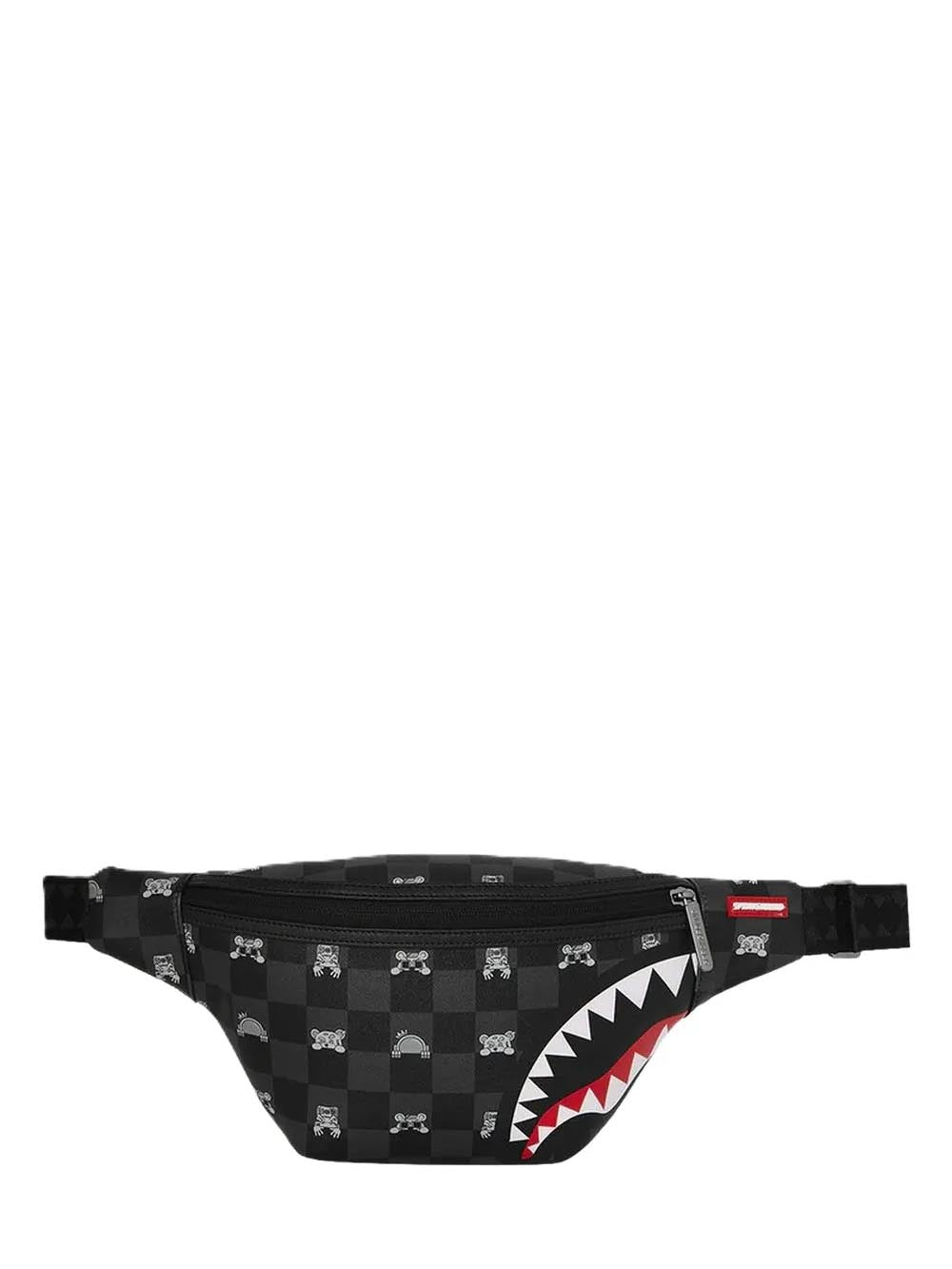 gray peeking character check savvy crossbody Sprayground Marsupio Uomo 910b8912nsz Nero