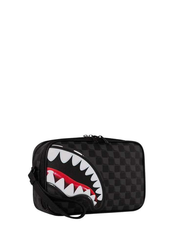 sharks in paris balloon black toiletry brick Sprayground Borsello Unisex 910b8947nsz Nero