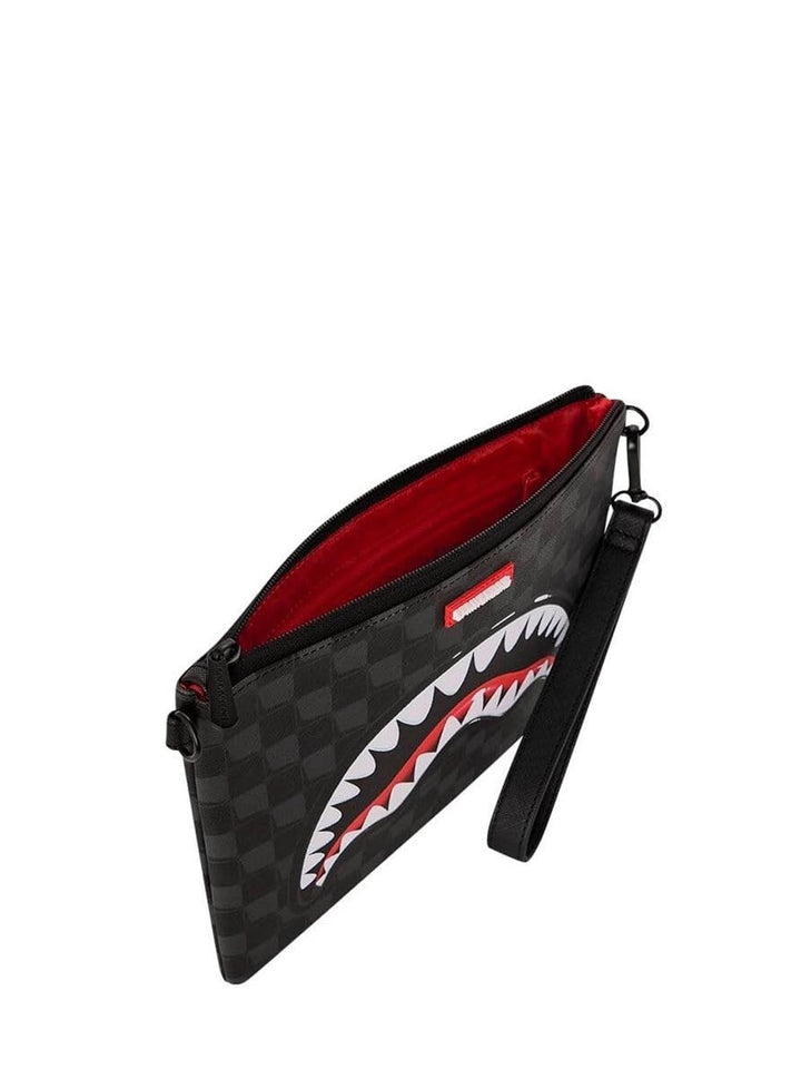 sharks in paris balloon black crossover clutch Sprayground Pochette Unisex 910b8948nsz Nero