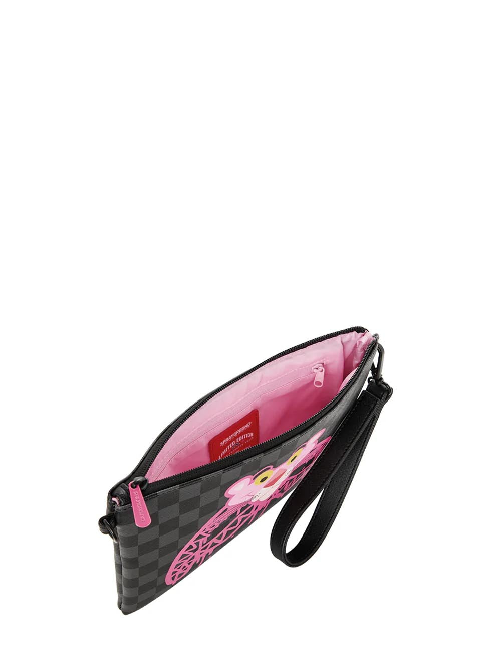 pink panther drippy diamons crossover clutch Sprayground Pochette Unisex 910b8959nsz Nero fucsia